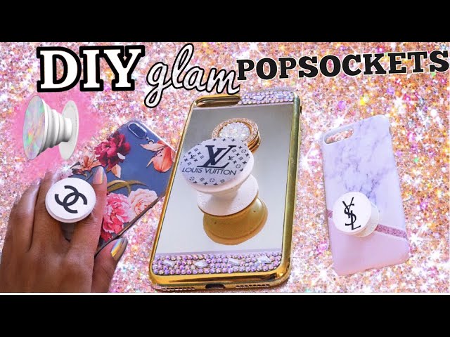 THE BEST DIY GLAM POPSOCKETS EVER!