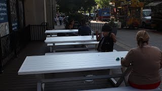 Full New study space opens outside Gelman Library News