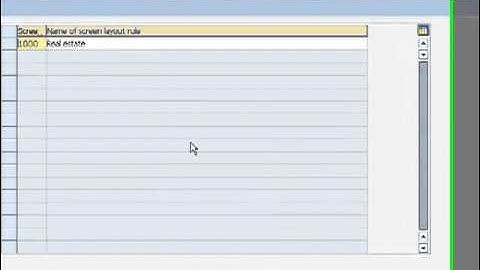sap fico videos -Creating Screen Layout