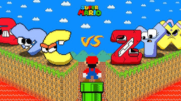 Mario vs Alphabet Lore Babies (A - Z...) But Fixing Letters in maze mayhem | Game Animation