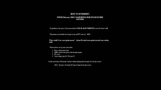 Don't Trash that February 2026 CA Bar Score Letter - Use It to your Great Advantage