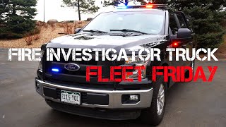 Fleet Friday  Fire Investigator Vehicle