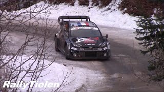WRC Rallye Monte-Carlo 2025 - Shakedown & Stages action - Full HD