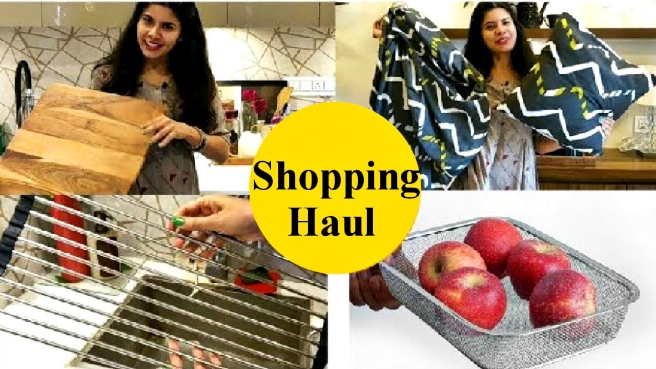 Amazon Home Decor and Kitchen utility products haul video Affordable