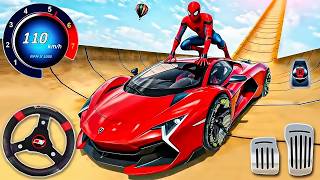 Superhero Car Stunt Mega Ramps - Impossible GT Car Driving Tracks 3D - Android GamePlay screenshot 4
