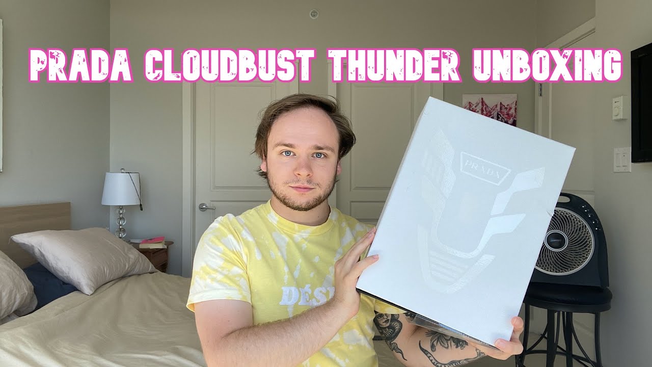 Prada Cloudbust Thunder Sneaker Unboxing + Try On