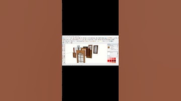 2d and 3d Sketchup Door Design #education #educational #ytshorts #shorts #sketchup #sketch