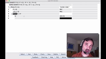 example 2 of derivations with biconditionals