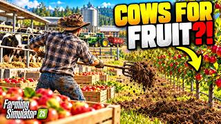 Details I Bought COWS to Save My FRUIT FARM! | Farming Simulator 25 News