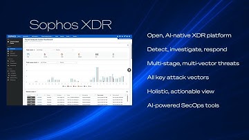 Sophos Extended Detection and Response (XDR) Overview