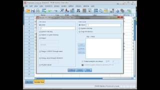 Create dummy variables in SPSS