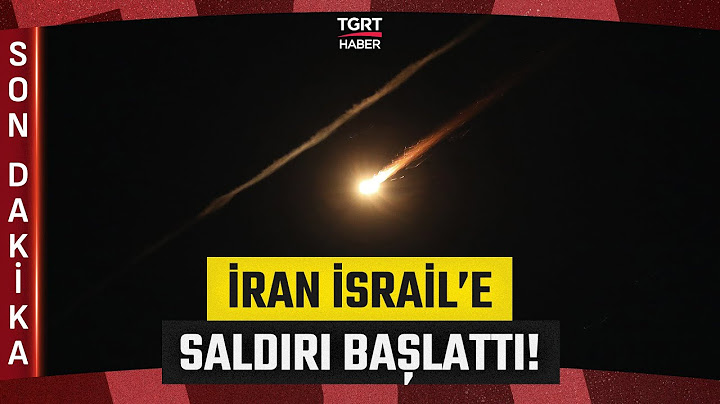 #SONDAKİKA | İran İsrail'e Yeni Saldırı Gerçekleştirdi! Tel Aviv'de Siren Sesleri  - TGRT Haber