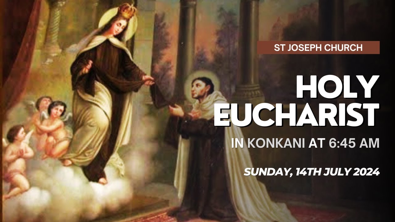 Sunday Live Konkani Holy Eucharist | Holy Mass @ 6:45am, 14th July 2024 ...