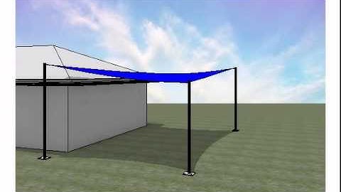 Shade sail concept video