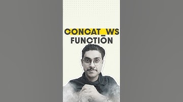 CONCAT_WS: Handle SQL NULLs Like a Pro #SQLTutorial