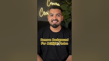 Remove Background for Multiple Photos on iPhone. #shorts