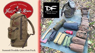 Frost River Summit Boulder Jct Pack + Bushcraft Modular Pouch System (David Friars)