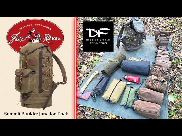 Frost River Summit Boulder Jct Pack + Bushcraft Modular Pouch
