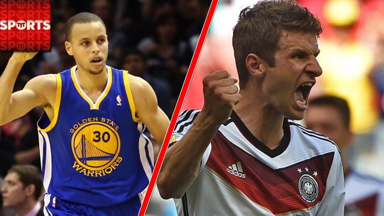 The NBA/Soccer Crossover | Steph Curry = Thomas Muller?! - YouTube