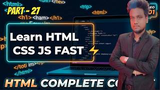 Learn HTML, CSS &amp; JS Fast !! #webdevelopment #coding