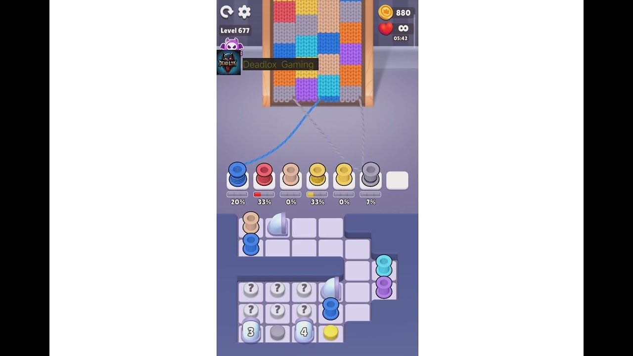 Color Knitzy Level 677 Extreme. Walkthrough Gameplay - YouTube