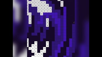 Color By Numbers Pixel Art - RANDOM SERIES - Video #7