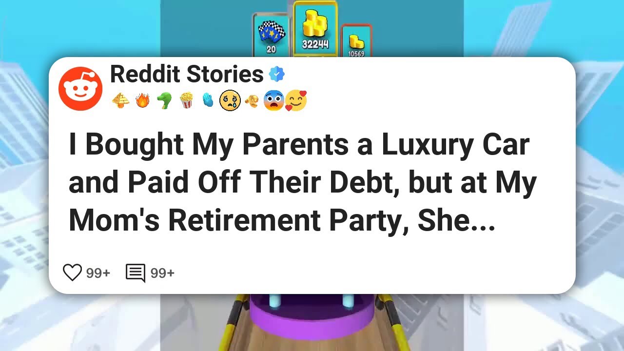 I Bought My Parents a Luxury Car and Paid Off Their Debt, but at My Mom’s Retirement Party 