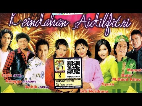 Keindahan Aidilfitri Live - Achik, Mamat, Elyana & Siti Nordiana