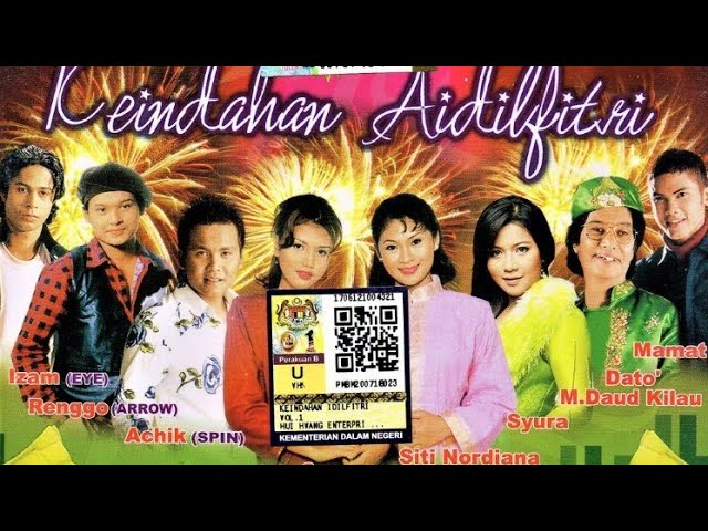 Keindahan Aidilfitri Live - Achik, Mamat, Elyana & Siti Nordiana class=