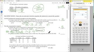 MATH 11 practice test Chapter 4