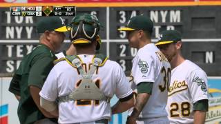 HOU AT OAK - August 08, 2015
