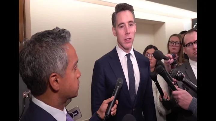 Republican Sen. Josh Hawley warns GOP on affordability and health care costs