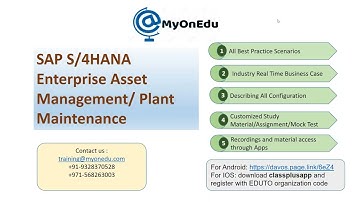 SAP EAM(S/4HANA) Notification Overview