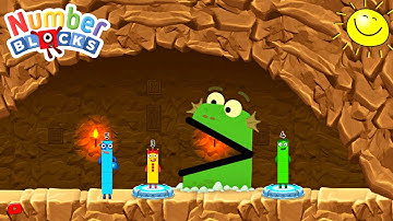 Number Blocks Magic Run Cave For Toddlers and Preschoolers
