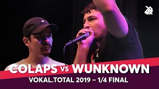 Colaps Vs Wunknown (Vokal Total Beatbox Battle 2019)