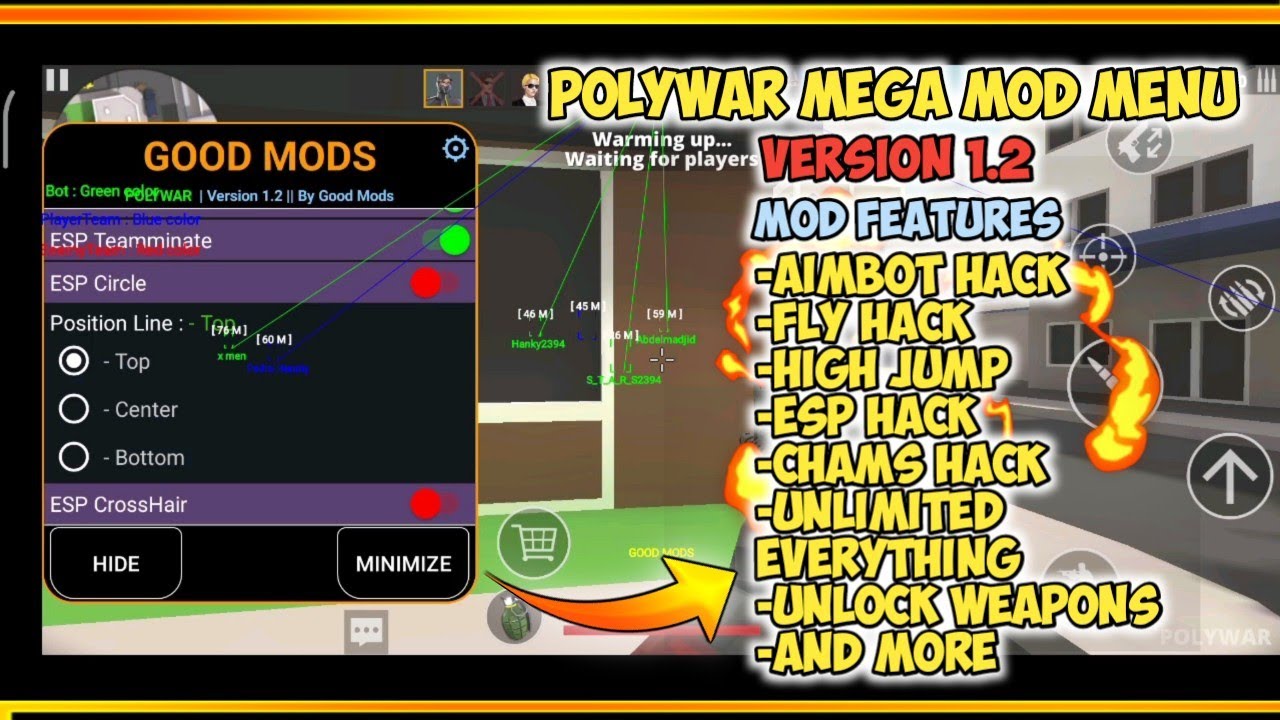 Polywar mod menu. Polywar mod menu