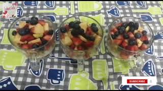 سلطۃ فواكه شهيوات رمضان  salade fruit