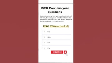 𝐈𝐒𝐑𝐎 𝐏𝐑𝐄𝐕𝐈𝐎𝐔𝐒 𝐘𝐄𝐀𝐑 𝐐𝐔𝐄𝐒𝐓𝐈𝐎𝐍𝐒|#isro #gateexam #isro2023 #mechanicalengineering