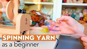 I learned how to SPIN YARN in just 3.5 hours 🧶