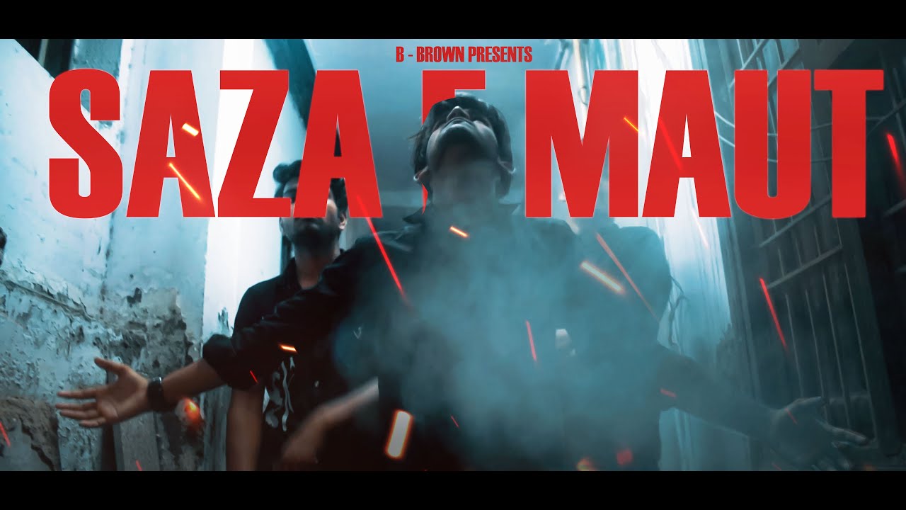 Saza-E-Maut | Cover Music Video | (Indian Drill) BY  B - BROWN FT - @liltrapxvibe