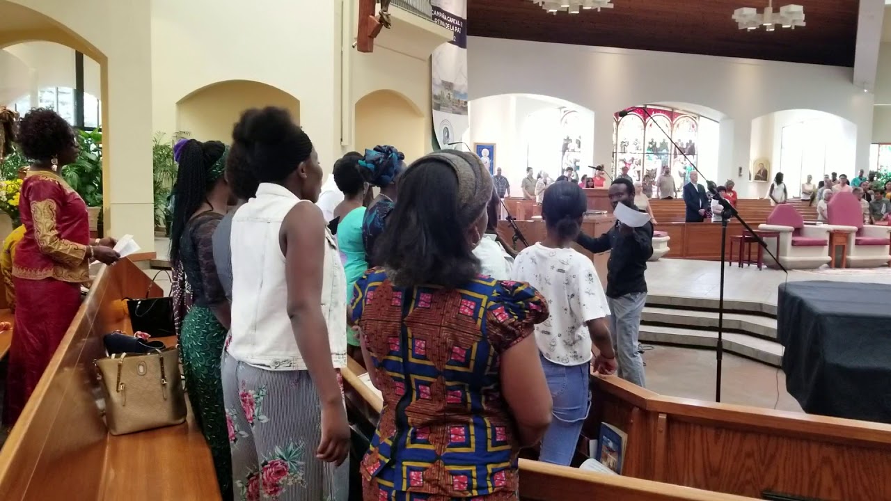African Catholic Society choir Mass in July 22, 2018 Denver YouTube