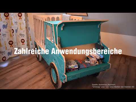 Kreativ und stark – die farbigen Birkensperrholzplatten „Trans Color“ von der  Carl Götz GmbH - video from Carl Gotz