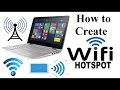 Turn any Windows Computer into a WiFi Hotspot Tutorial