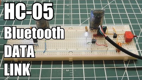 HC-05 Bluetooth Wireless Data Link / HC-05 Programming