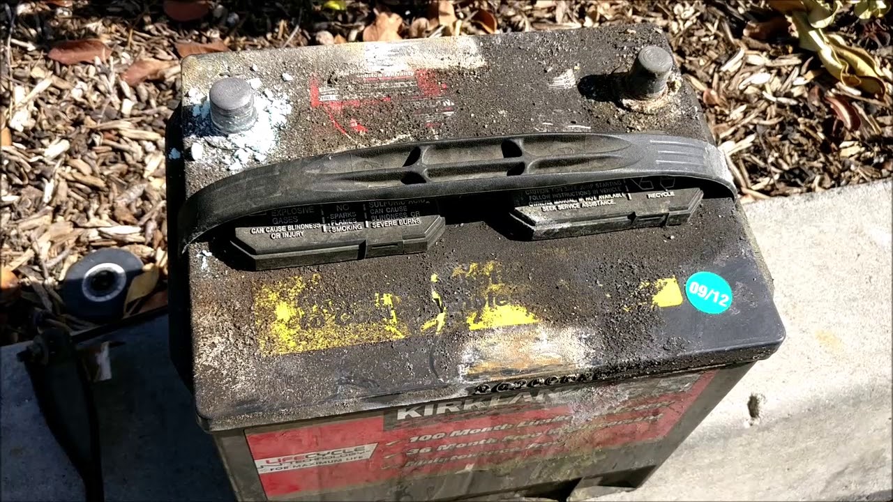 My Old Costco Battery Still Running After 6 Years Time To Replace My Old Costco Battery Still Running After 6 Years Time To Replace Pontiac Vibe 2004
