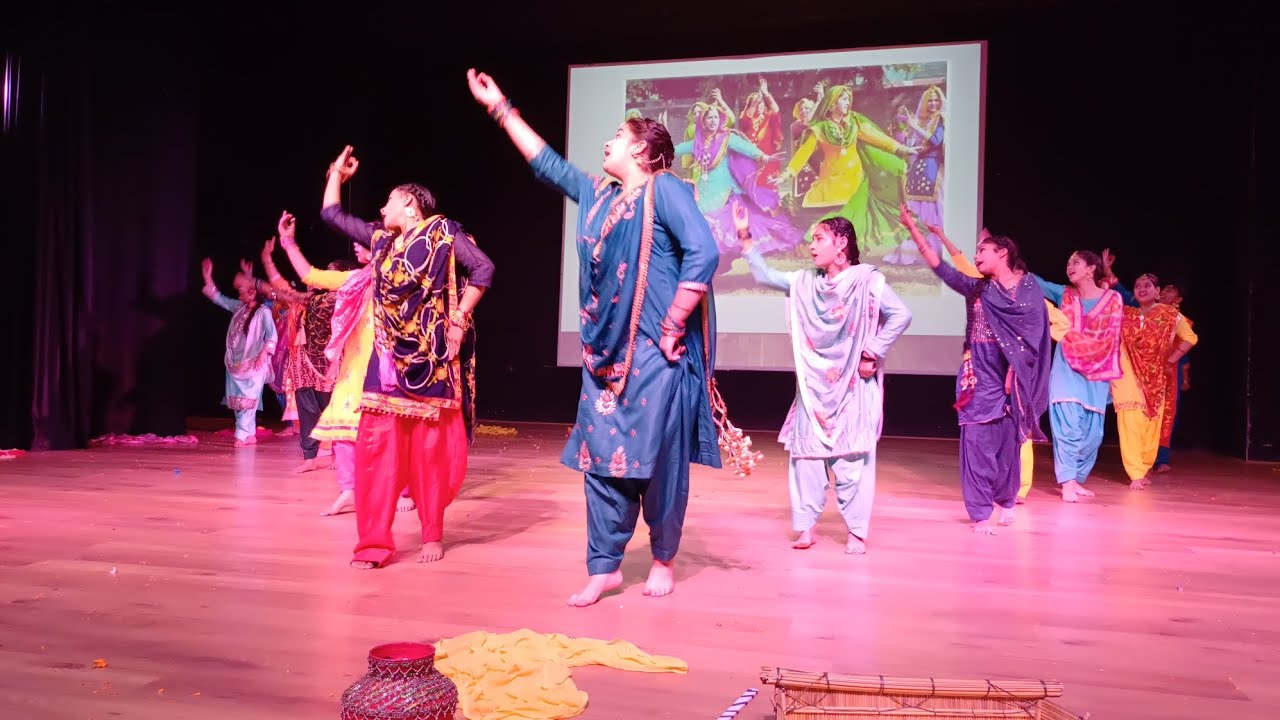 NGA Group Dance Competition 2023 Punjabi Gidda - YouTube