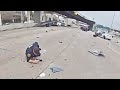 Bodycam: Officer Shot, Rescued By Bystanders During Freeway Shootout.