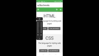 how to use W3Schools Hindi with TalkBack full demonstration screenshot 2