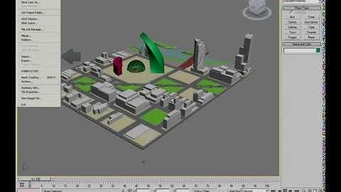3DStudio MAX - 03 Import and Manage Objects (3DS Max Video Tutorials)