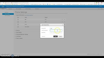 KPBSD Cisco Phone Speed Dial Settings